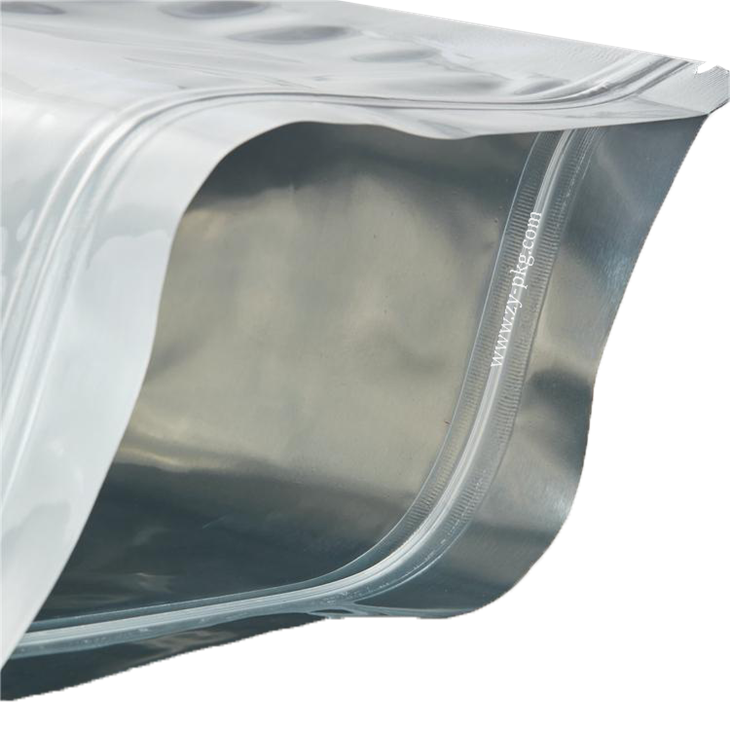 Aluminum Stand Up Zipper Pouch