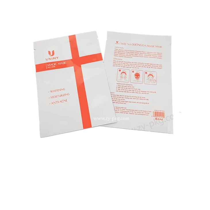 Facial Mask Flat Pouch