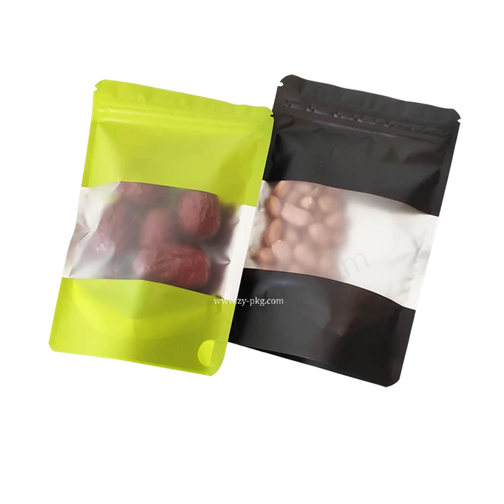 Stand Up Pouches with Window